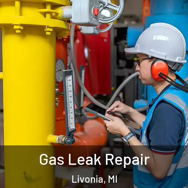  Gas Leak Repair Livonia, MI