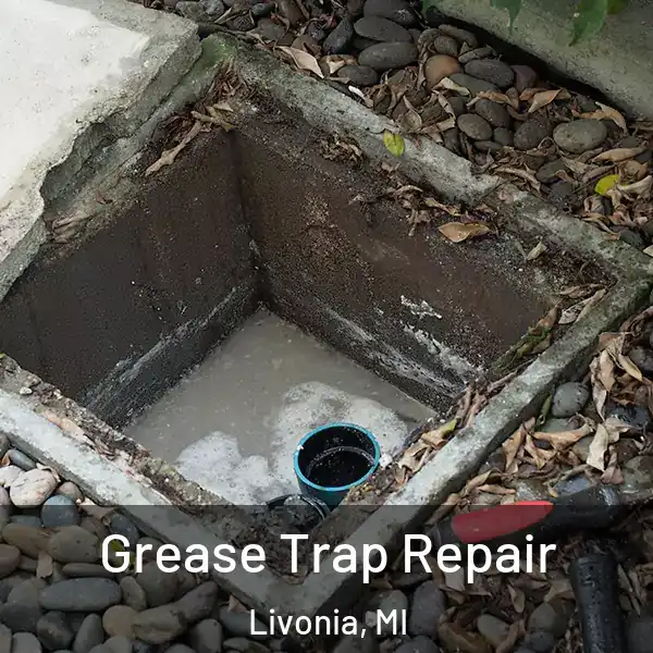  Grease Trap Repair Livonia, MI