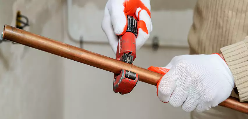 Temporary Copper Pipe Repair Livonia, MI