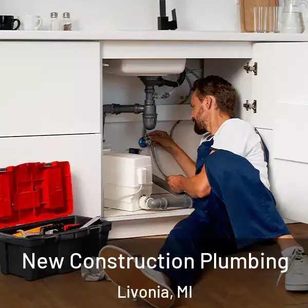  New Construction Plumbing Livonia, MI