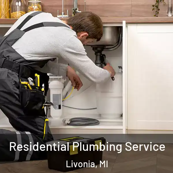  Residential Plumbing Service Livonia, MI