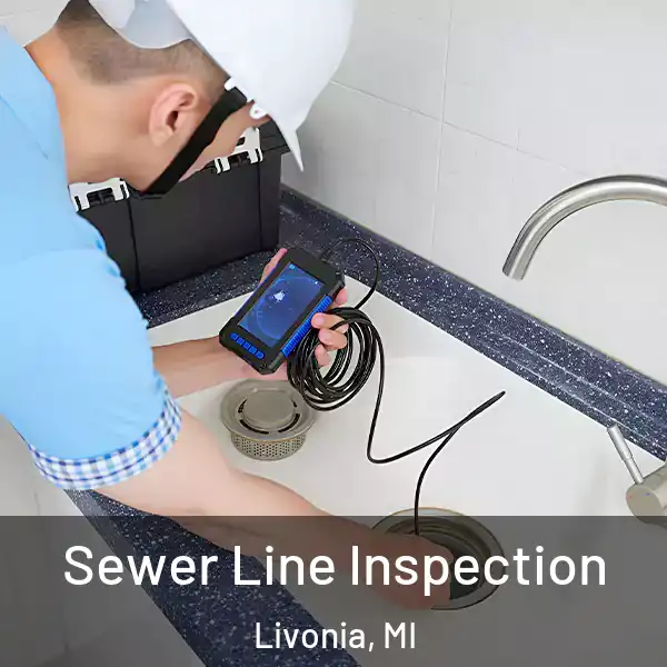  Sewer Line Inspection Livonia, MI