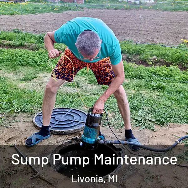  Sump Pump Maintenance Livonia, MI
