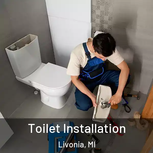  Toilet Installation Livonia, MI