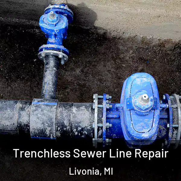  Trenchless Sewer Line Repair Livonia, MI