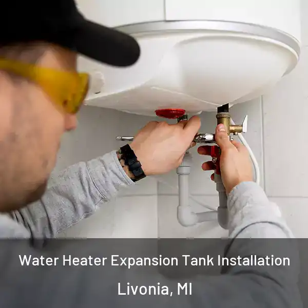  Water Heater Expansion Tank Installation Livonia, MI