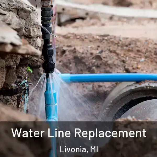  Water Line Replacement Livonia, MI
