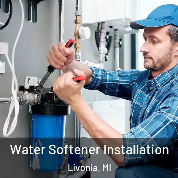  Water Softener Installation Livonia, MI